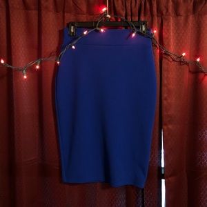 💙TRY ! THIS💙 Super Cute Blue Pencil Skirt 💞🌸